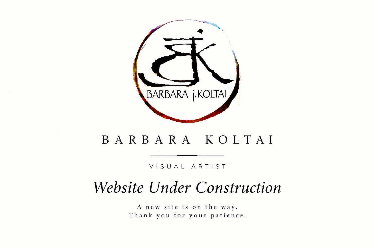 Barbara J. Koltai — Website Under Construction